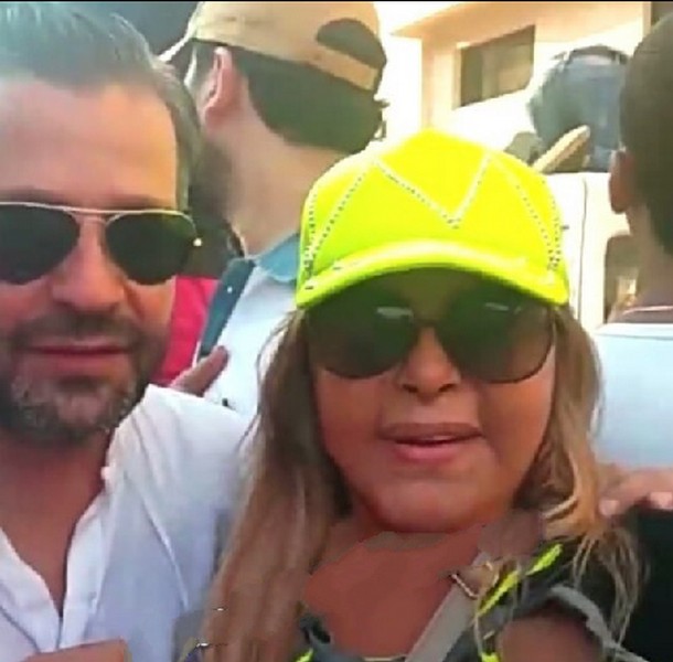 Celebrities During Trash Crisis Protest